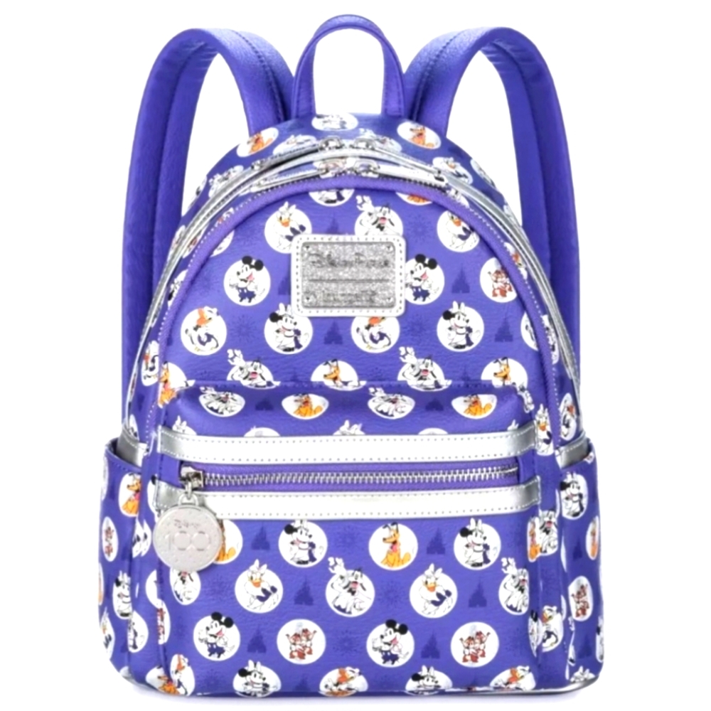 NWT Disney Loungefly 100th Anniversary Mini Backpack